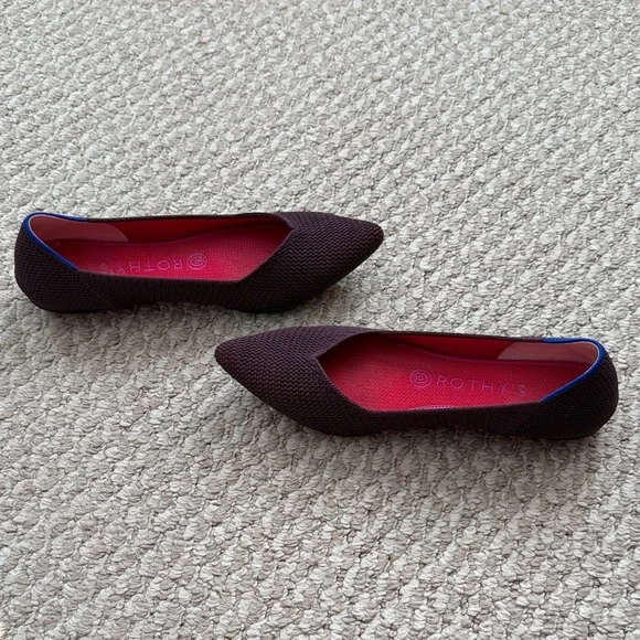 Rothy's Women's Purple Flats - Picture 2 of 3